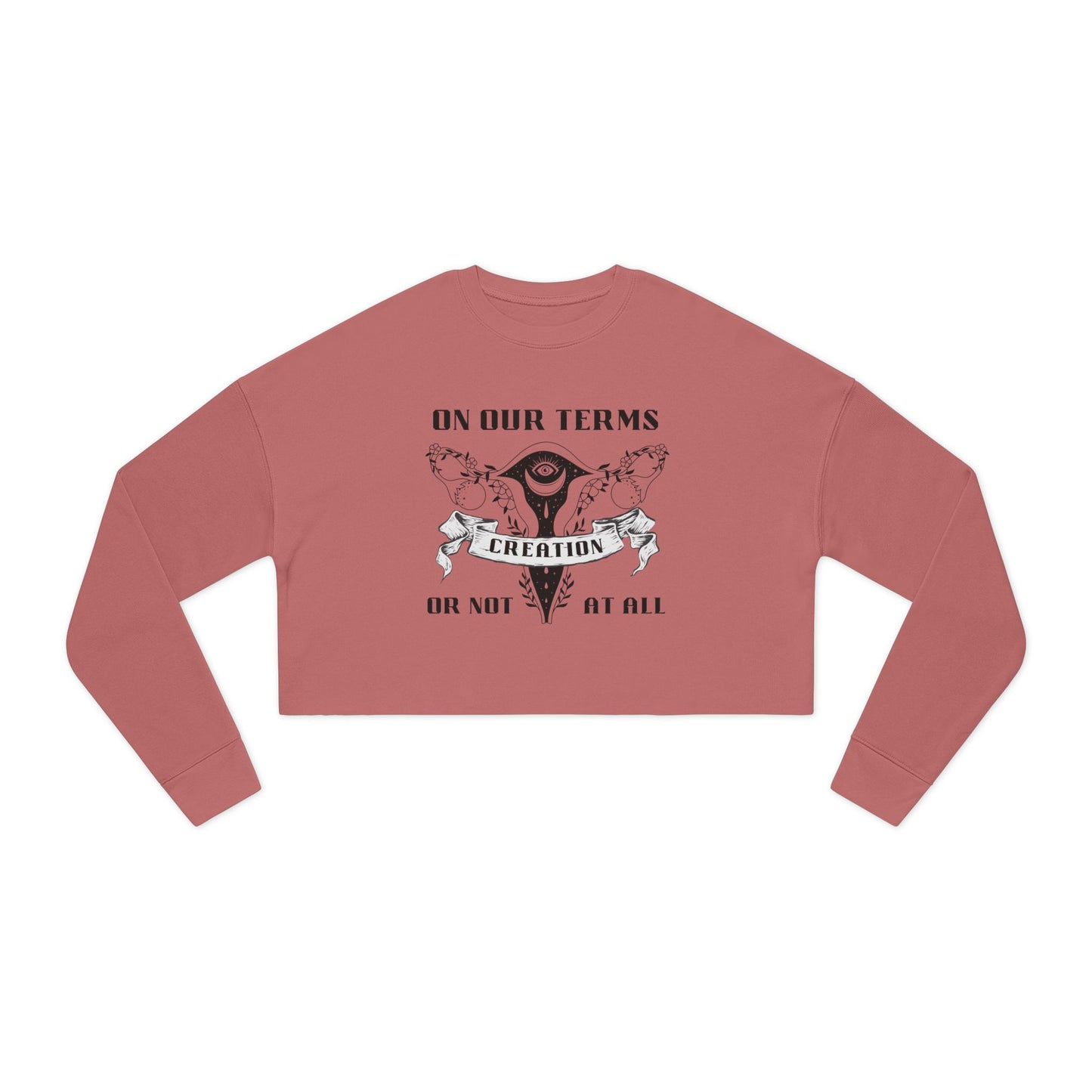 Cropped Sweatshirt - Creation Women's Rights